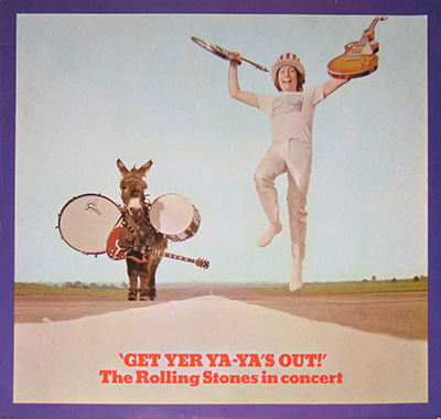 ROLLING STONES - Get Yer Ya-Ya's Out (1970, France)
 album front cover vinyl record